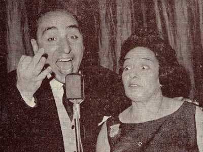 E nel frattempo nel 1976 saluta la storica trasmissione radiofonica �La Caravella�, che aveva dato voce dal Dopoguerra ai personaggi di Colino e Marietta